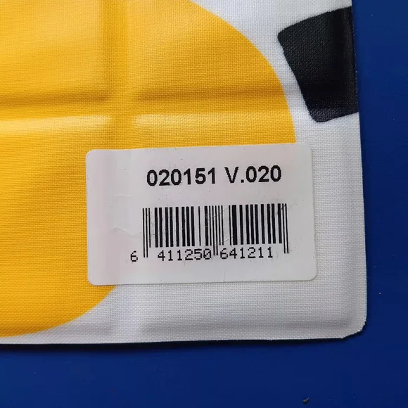 NWT VTG Set of 2 Marimekko "Unikko" Yellow and Green Floral Vinyl Placemats - Picture 5 of 5